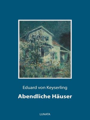 cover image of Abendliche Häuser